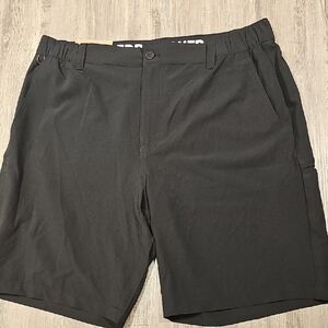 Eddie Bauer Black Flat Front Shorts for Versatile Wear